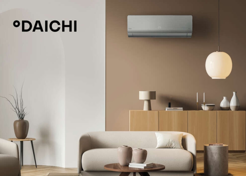 Daichi представил новую дизайнерскую серию тепловых насосов UNIQUE